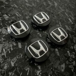 Centros de rin Honda 69mm (Negro)