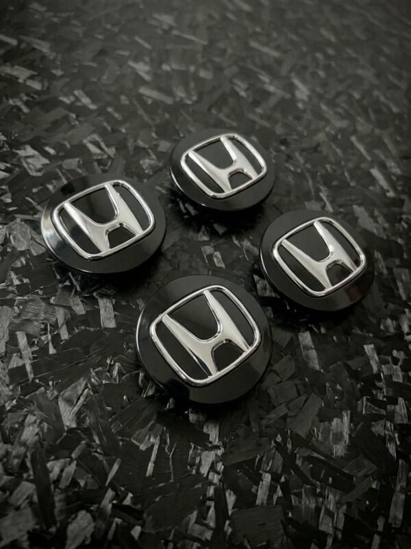 Centros de rin Honda 69mm (Negro)